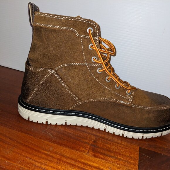 KEEN Utility Men's San Jose 6" Soft Toe Wedge Work - Size 10 Wide, Coffee Bean - Picture 12 of 14